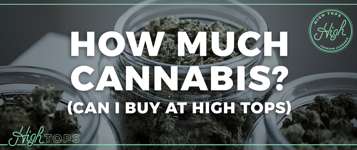 How much cannabis can I buy at High Tops?