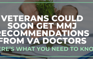 Veterans Could Soon Get Medical Marijuana Recommendations from VA Doctors