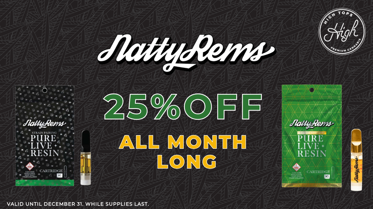 natty rems 25% off