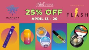 Harmony & Flash 420 Sale at Hightops Colorado Springs