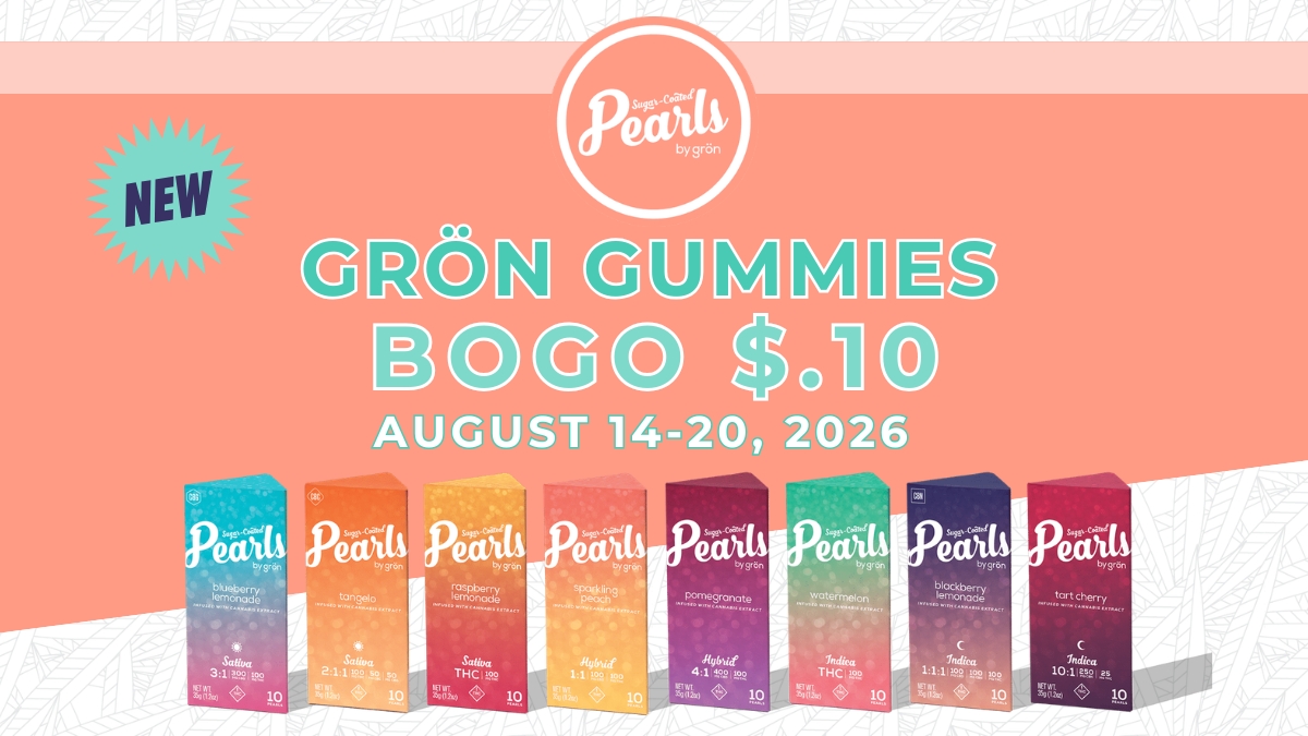 gron pearls sale at hightops cannabis colorado springs